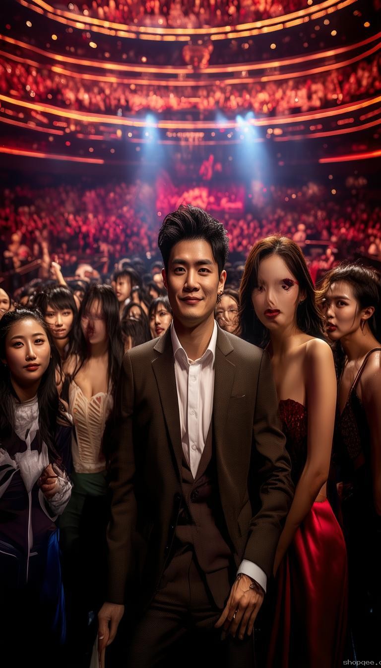 王思聪带多位美女看权志龙演唱会：一场奢华追星记
